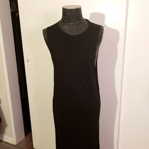 Forever 21 black open back dress